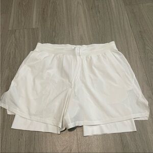 lululemon athletica White Athletic Shorts